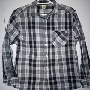 Faded Glory Button Down Shirt Boys 14/16 (XL) NWOT